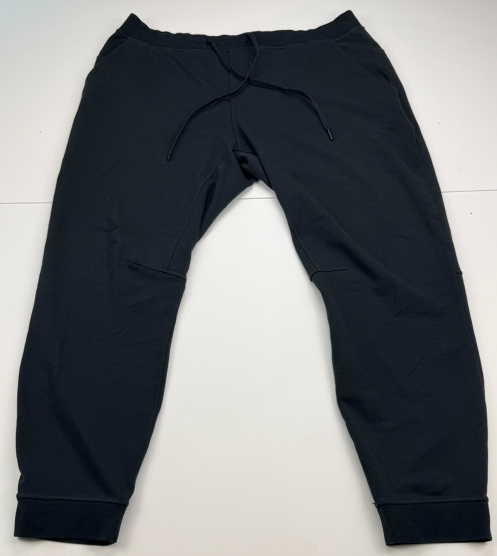 Lululemon City Sweat Jogger Pants Mens XXL 2XL Black Sweatpants Fleece LM5AJTS
